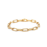 Alligator Link Bracelet Chain - Fine