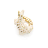 Alligator Twist Mammoth Large Earring