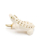 Alligator Mammoth Twist Earring