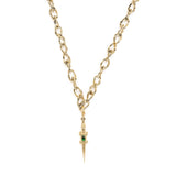 Alligator Tsavorite Insert Charm