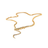 Alligator Vertebrae Necklace Extra Long