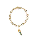 Banana Tsavorite Charm