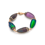 Big Scarab Pave Bracelet