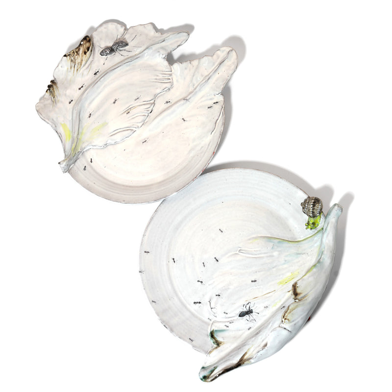 DECORATIVE PLATE 3D TULIP AND THE SNAIL