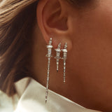 The Queen B Diamond Alligator Earring