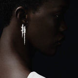 Diamond Alligator Earring