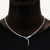 Diamond Alligator Necklace