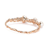 Jellyfish White Pearls Bangle