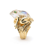 Large Frog Abalone Ring
