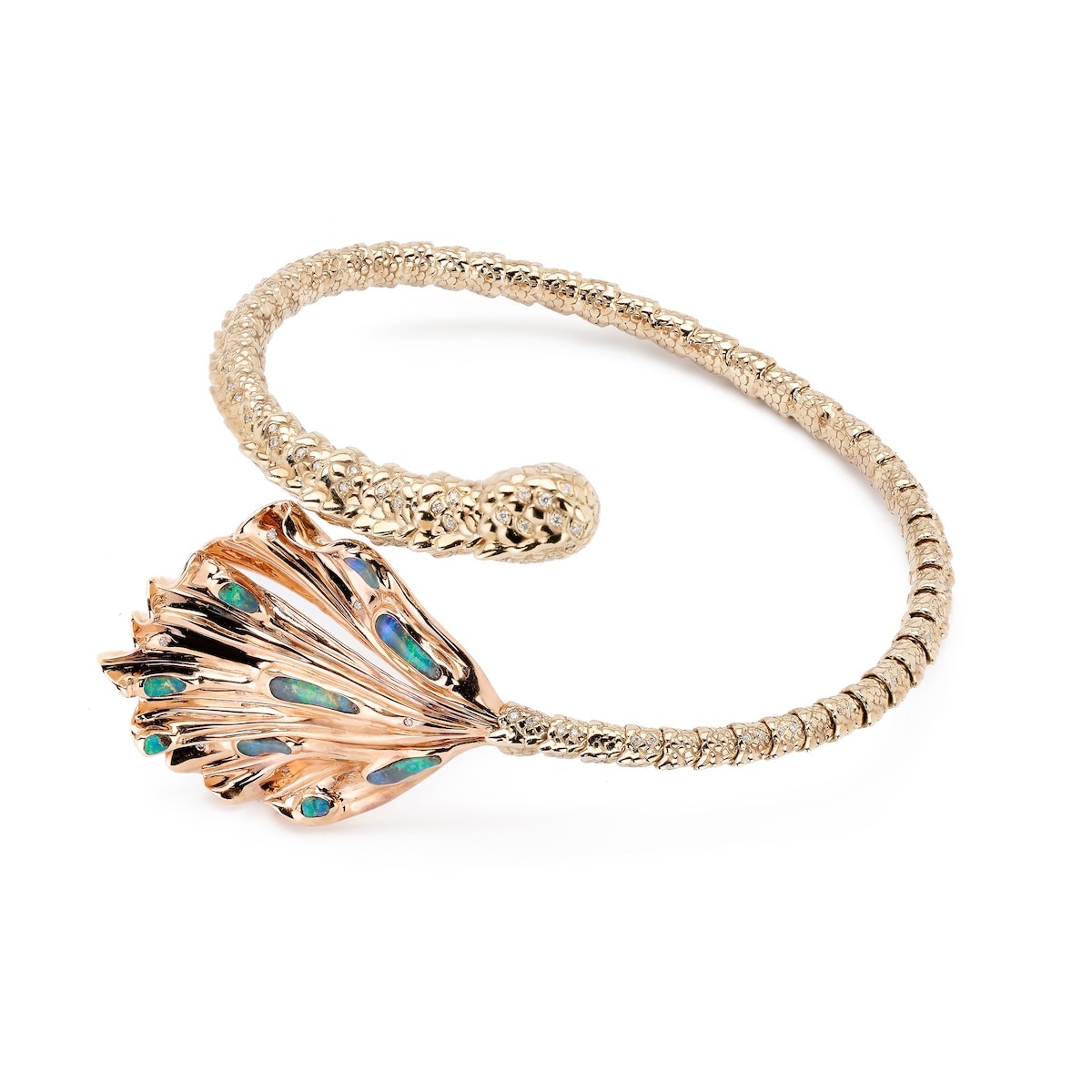 Meandering Siren Tail Bangle – Bibi van der Velden