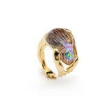 Medium Frog Ring Abalone