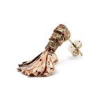 Mermaid Splash Earring in Dual-Tone