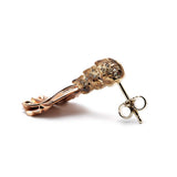 Mermaid Splash Earring in Dual-Tone