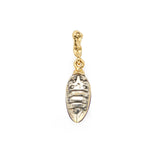 Mini Scarab Amethyst Charm