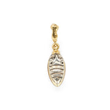 Mini Scarab Citrine Charm