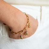 Mini Scarab Gold Fly Wings Charm