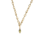 Mini Scarab Pave Tsavorite Charm