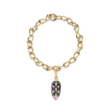 Scarab Abalone Cocktail Pendant