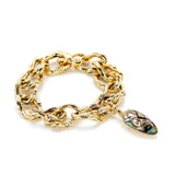 Scarab Abalone Cocktail Pendant