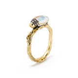 Scarab Opal Stackable Ring
