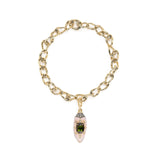 Scarab Pink Opal Cocktail Pendant