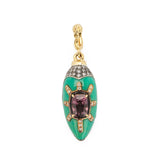 Scarab Turquoise Cocktail Pendant