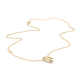 Short Solo Scarab Opal Fly Wings Necklace