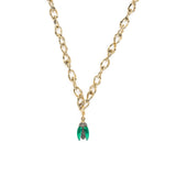 Mini Scarab Green Enamel Fly Wings Charm