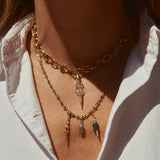 Alligator Malachite Charm