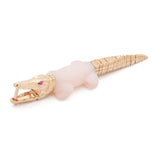 Alligator Pink Opal Bite Earring