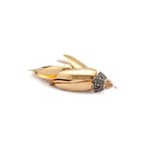 Scarab Gold Bunch Earring