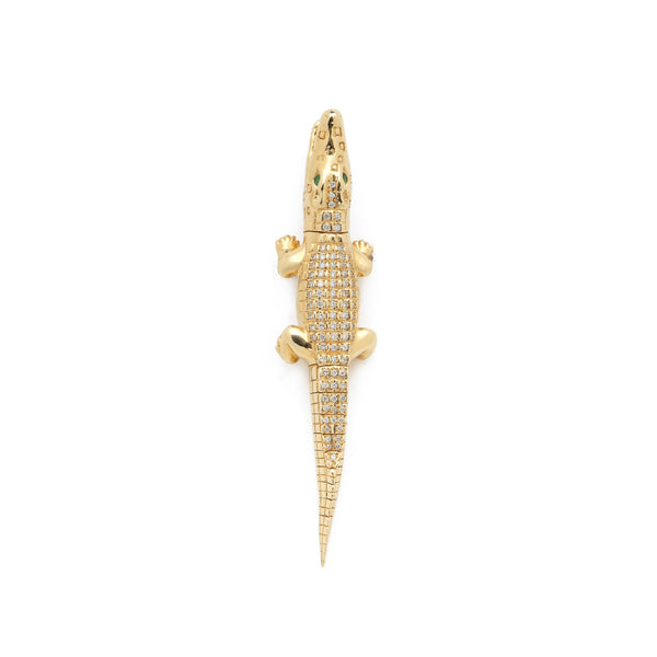 Alligator Bite Earring Diamonds