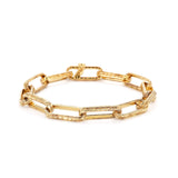 Alligator Link Bracelet Chain - Chunky