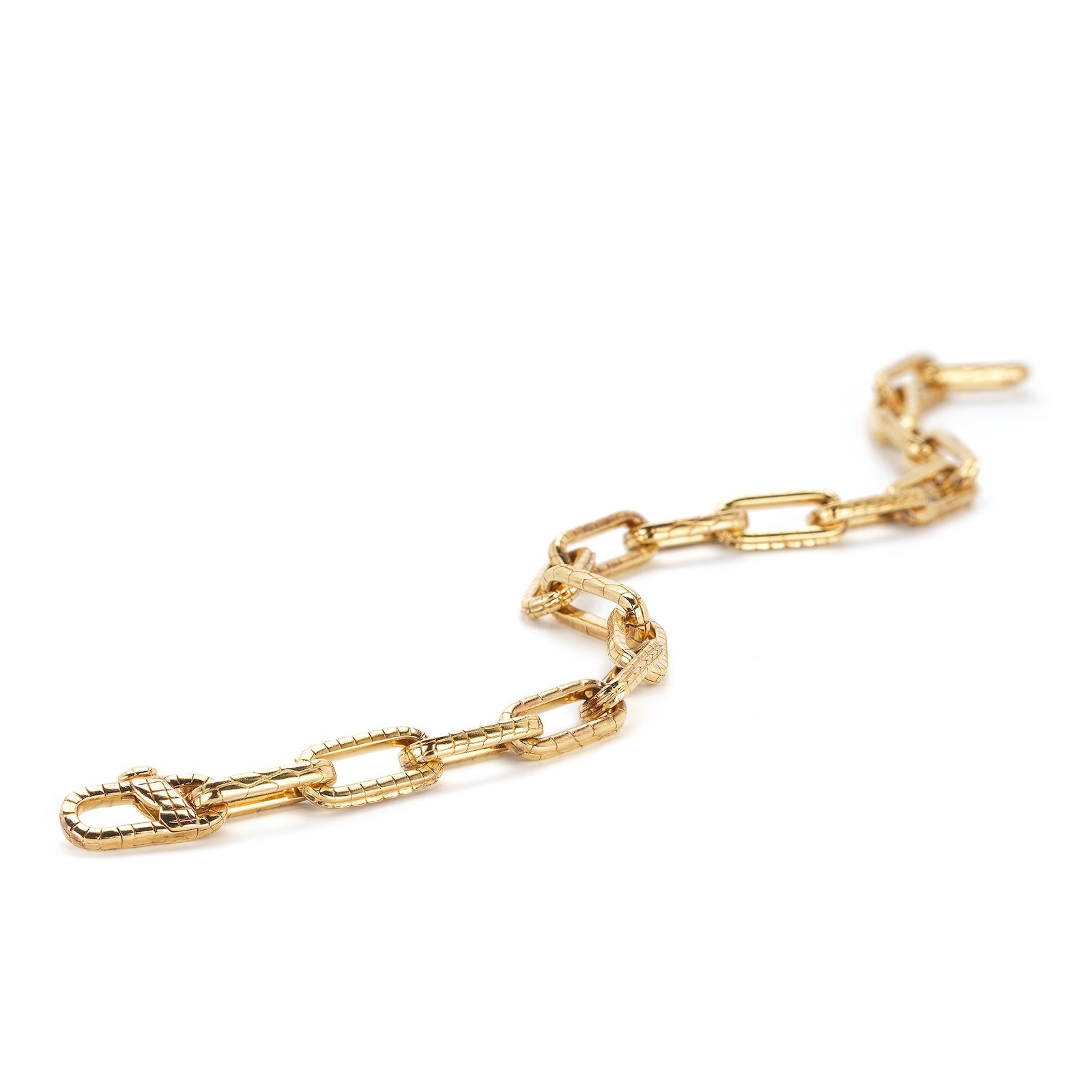 Alligator Link Bracelet Chain - Fine – Bibi van der Velden