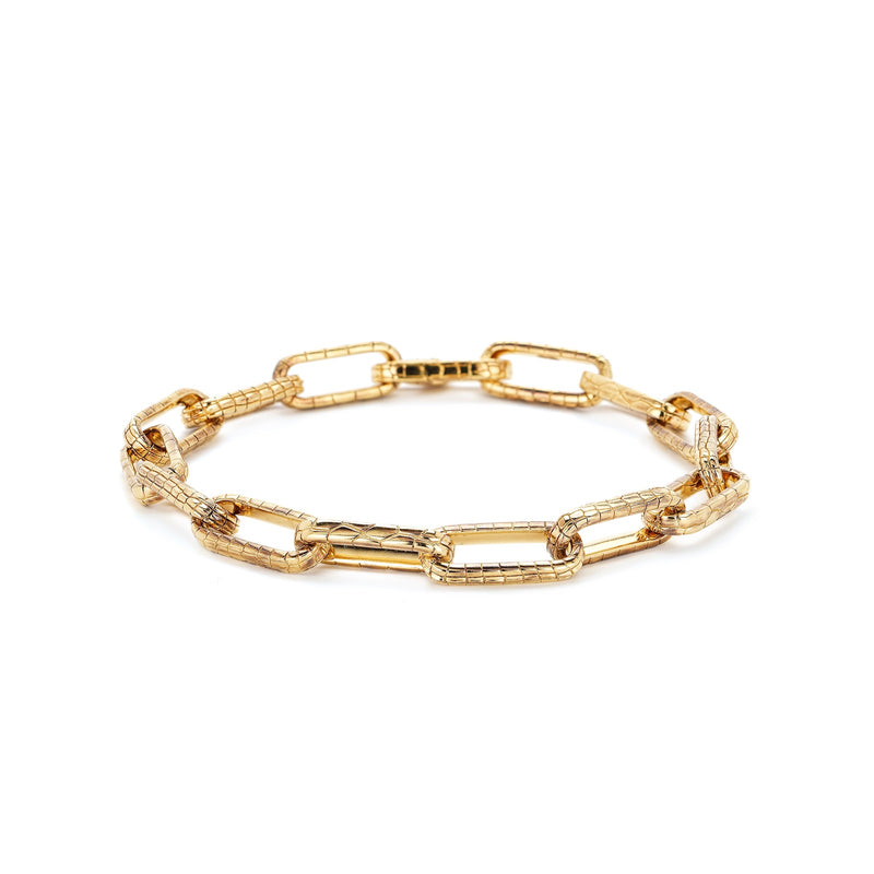 Alligator Link Bracelet Chain - Medium