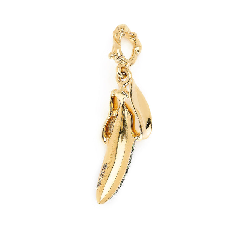 Banana Tsavorite Charm