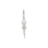 Diamond Alligator charm