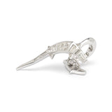 Diamond Alligator Meandering Ear Climber