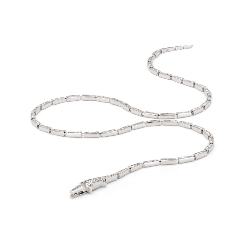 Diamond Alligator Necklace