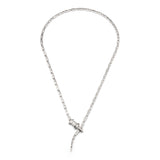 Diamond Alligator Necklace