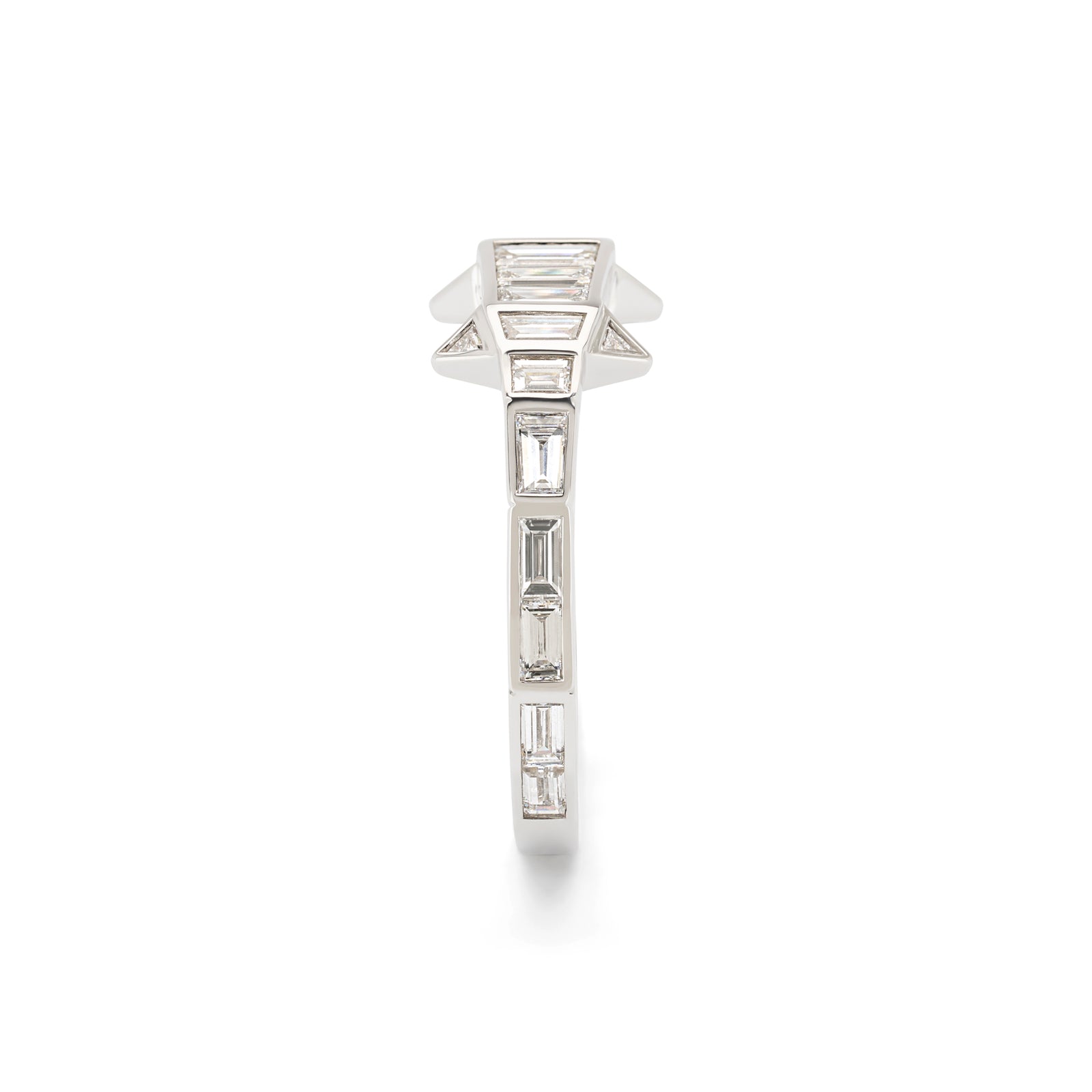 Diamond Alligator Ring – Bibi van der Velden