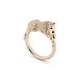 Diamond Lion Stackable Ring