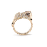 Diamond Lion Stackable Ring