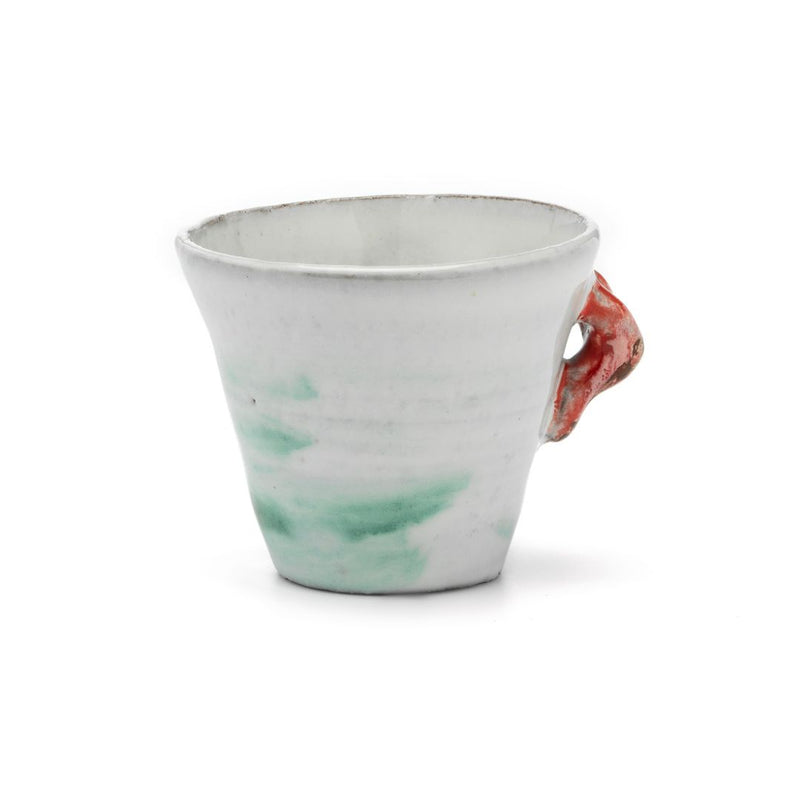 ESPRESSO CUP CORAL WITH BUMBLEBEE