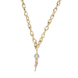 Jellyfish Large Tahitian Pearl Charm