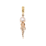 Jellyfish White Pearl Charm