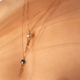 Jellyfish White Pearl Pendant on a chain
