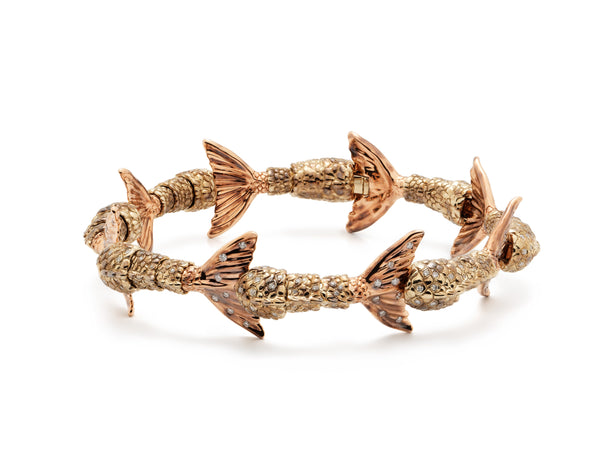 Mermaid Tails Bracelet 8 link