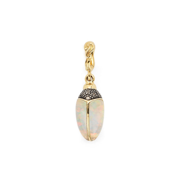 Mini Scarab Opal Charm