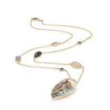 Scarab Abalone Necklace